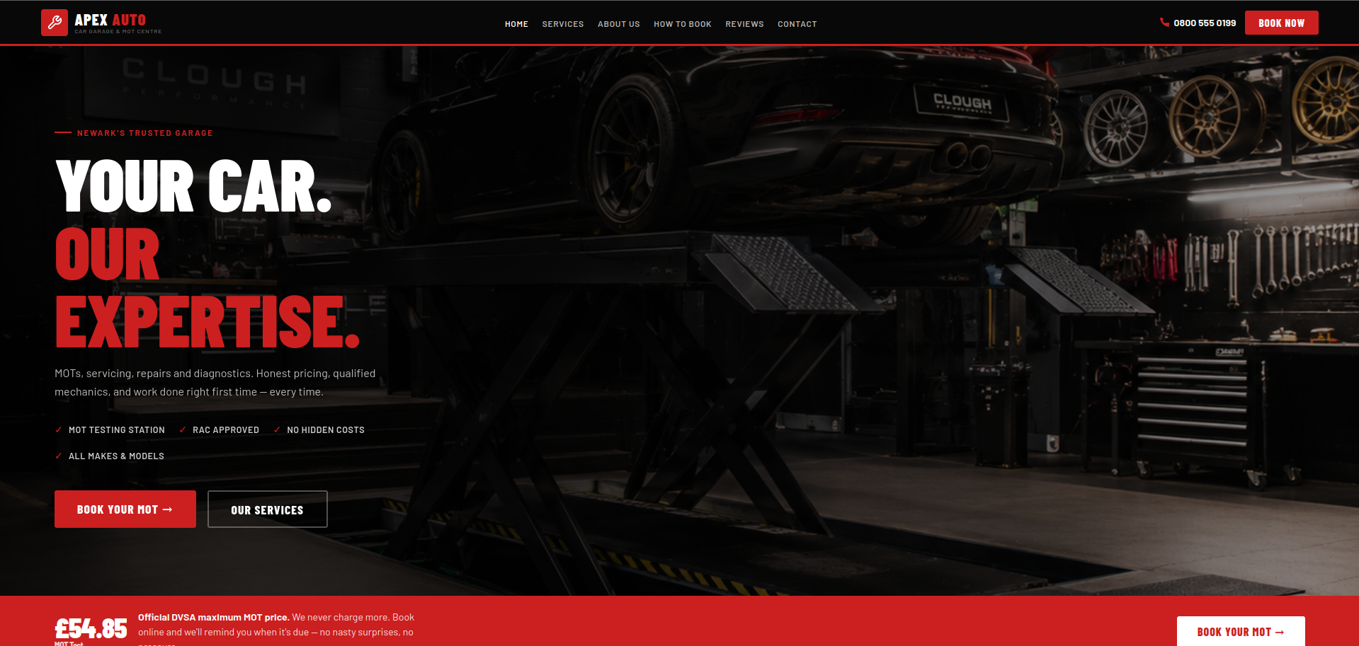 Apex Auto Car Garage & MOT Centre preview