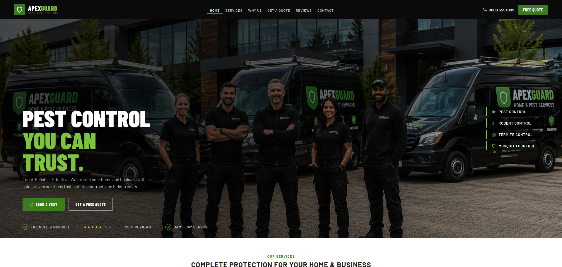 ApexGuard Pest Control & Home Services preview