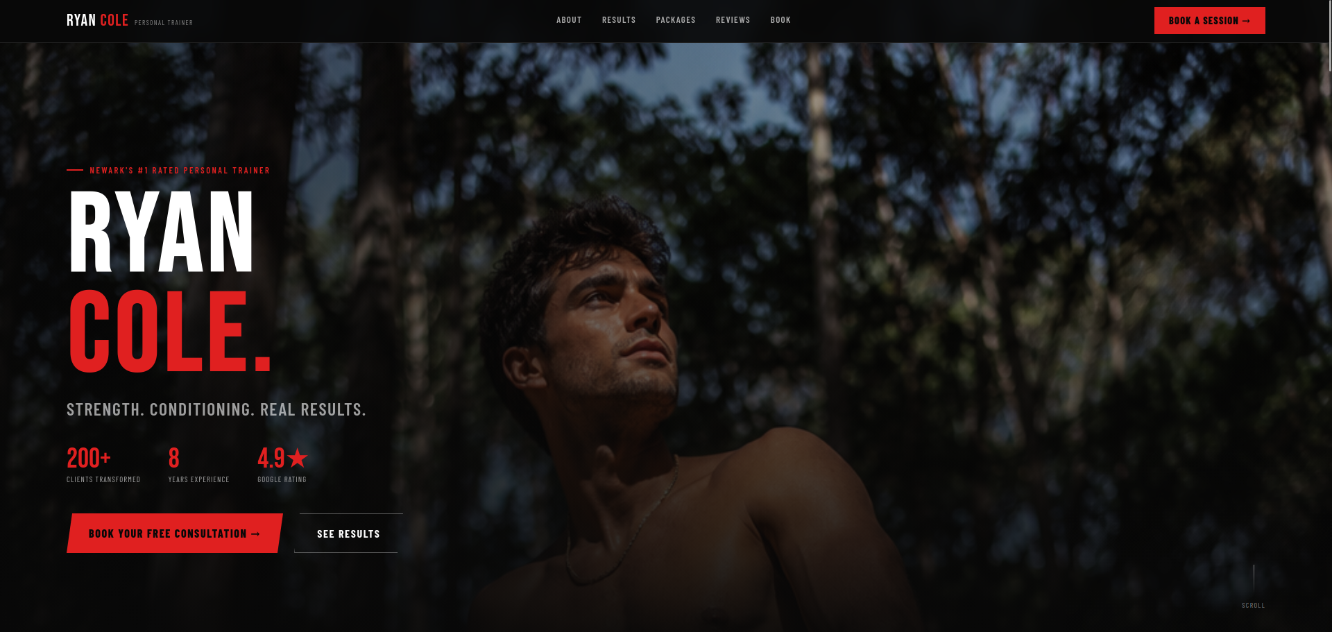 Ryan Cole Personal Trainer preview